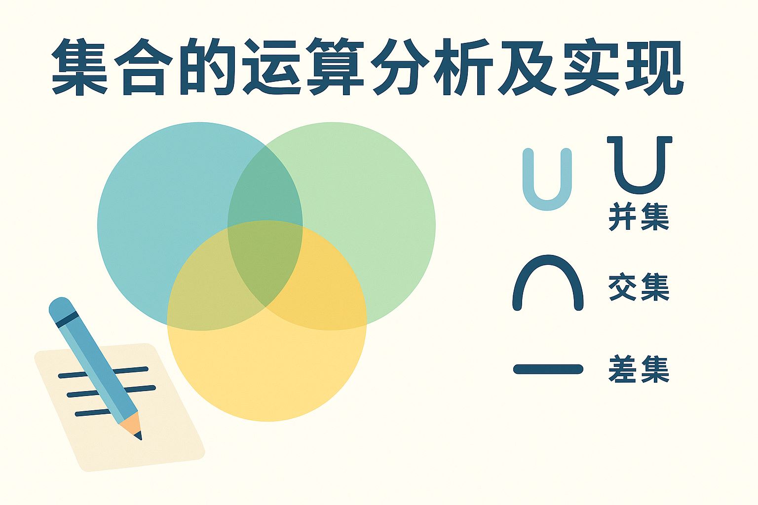 集合的运算分析及实现
