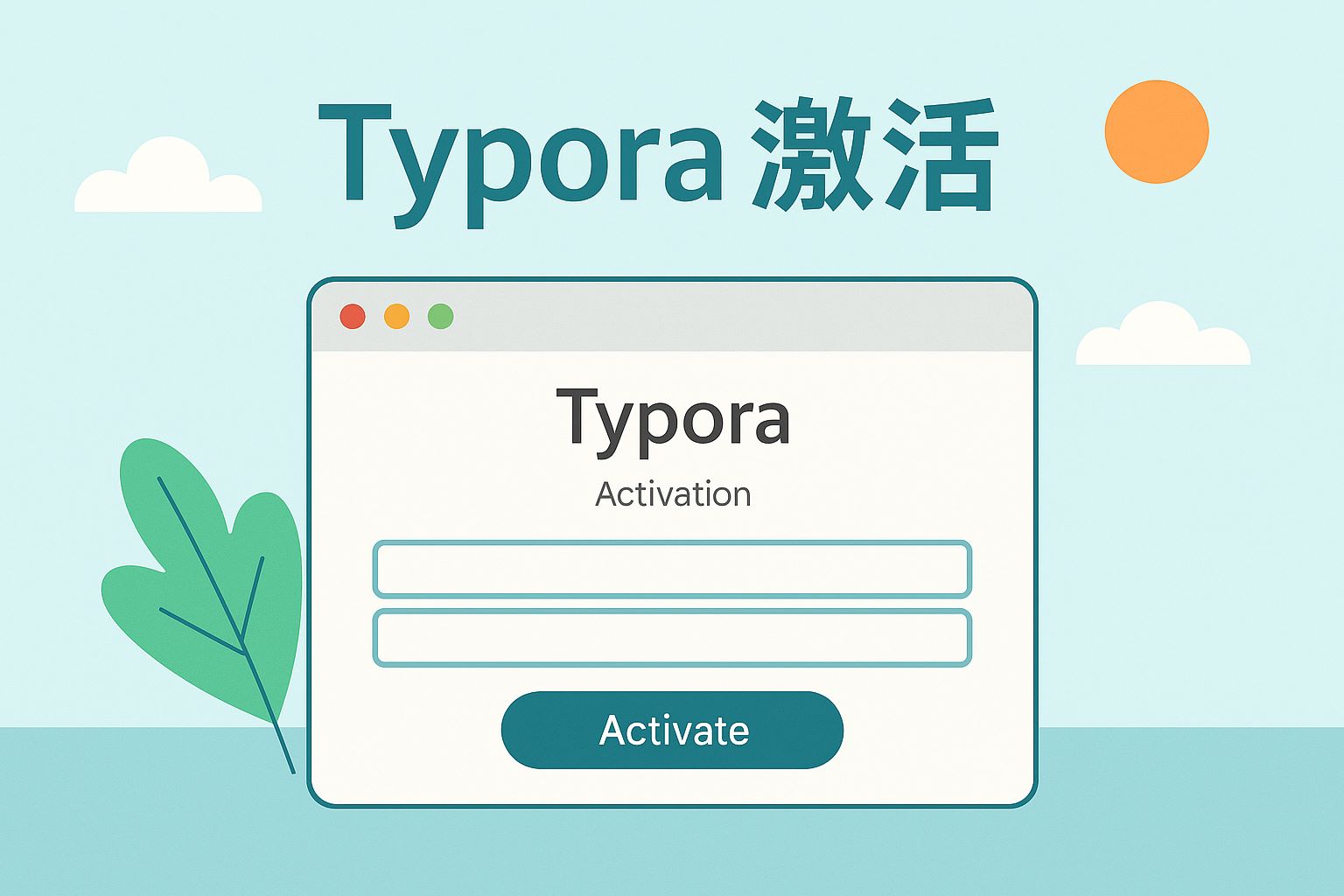 Typora激活