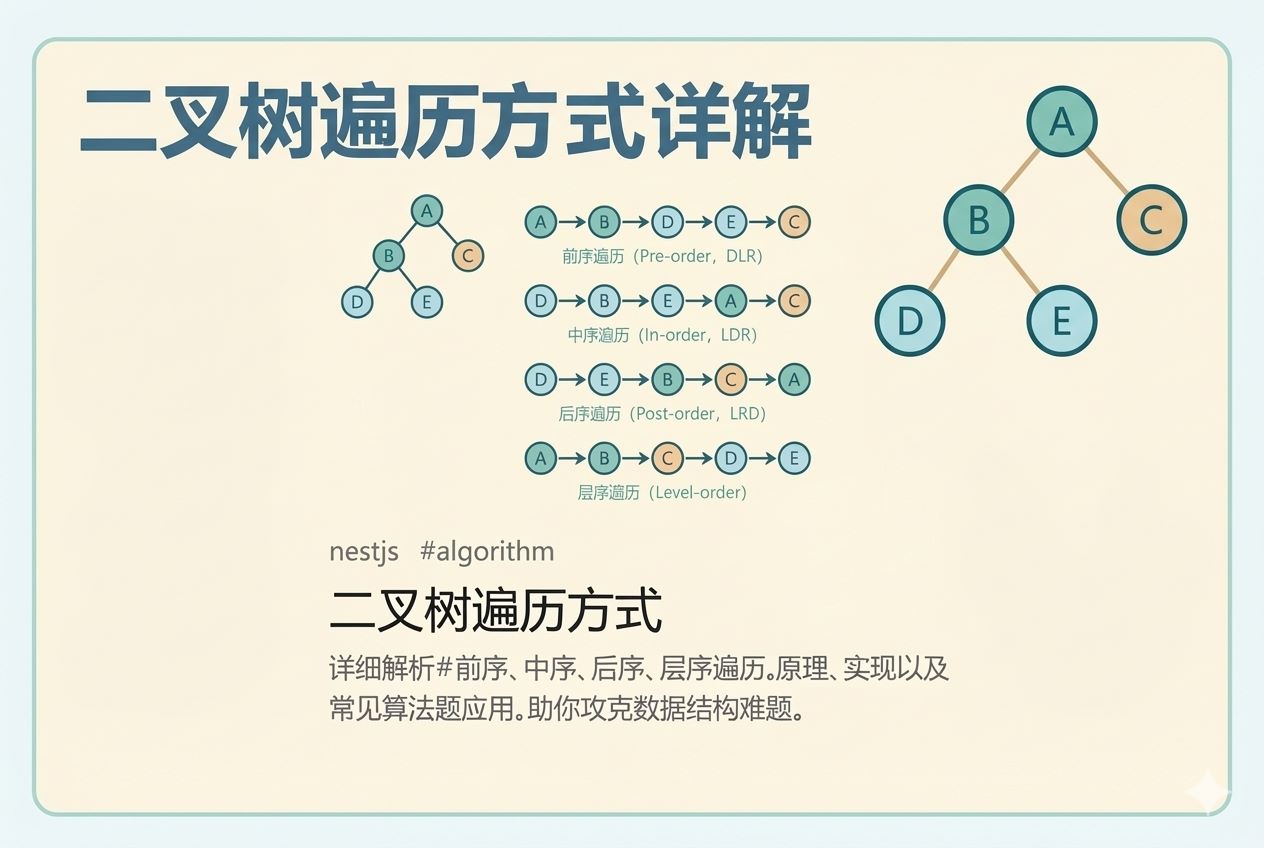 二叉树遍历方式
